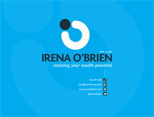 Tablet Screenshot of irenaobrien.com